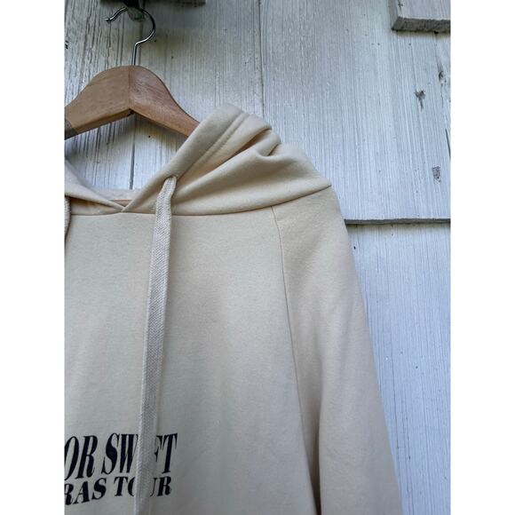 Taylor Swift Official The Eras‎ Tour Cream Sweatshirt Hoodie Large Cotton Blend - Picture 2 of 8